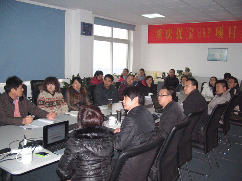 公司召开ERP项目实施启动会